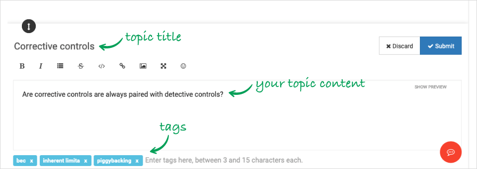 How to Create a New Topic