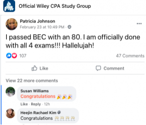 Wiley CPA facebook group